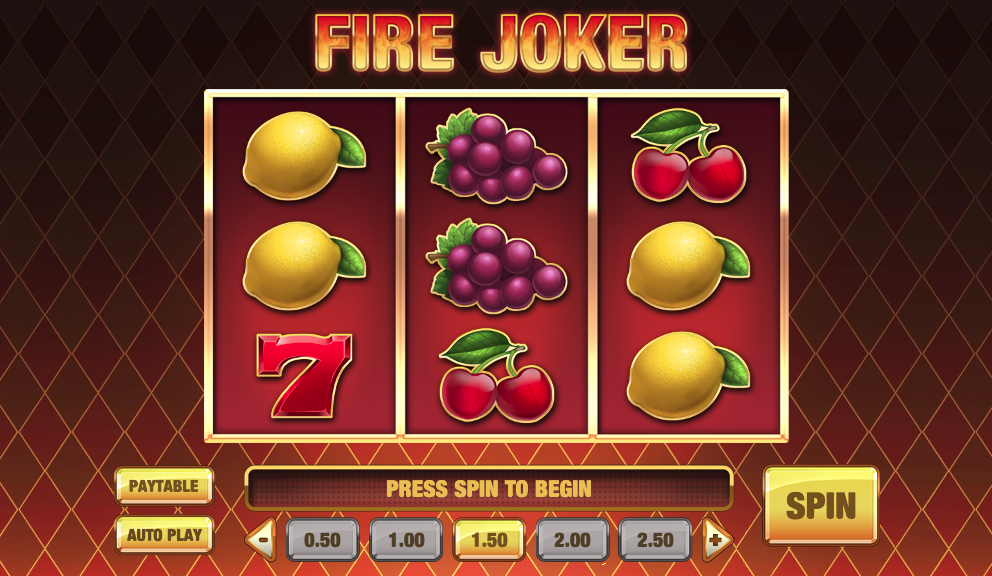 Fire Joker Slot Play